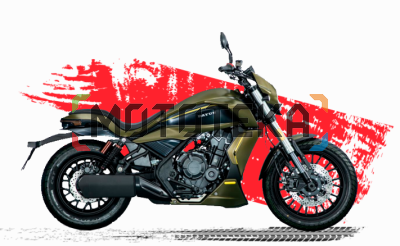 Мотоцикл  чоппер / круизер Dayun (Даюн) DY500 - 6F хаки с ПТС