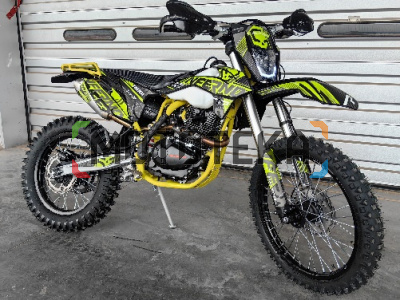 Мотоцикл кроссовый / эндуро PROMAX (Промакс) INFERNO 380 CB300RL (ZS175FMM-7) (4 valves, 5 gears) оранжевый/черный