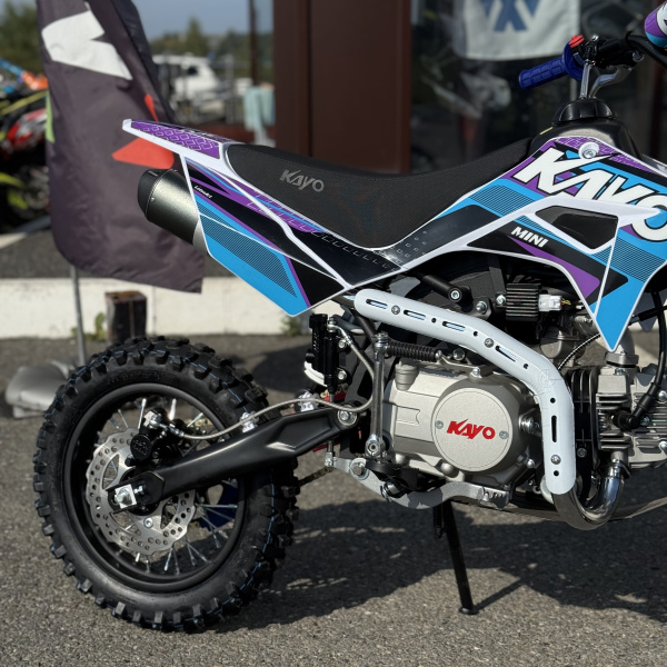 Питбайк KAYO (Кайо) MINI К125EM 14/12 (механ. сцепл., эл. стартер 2024г.) | Мототека